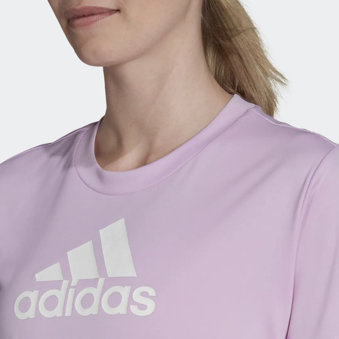 adidas Originals Primeblue Designed 2 Move Logo Sport Tee