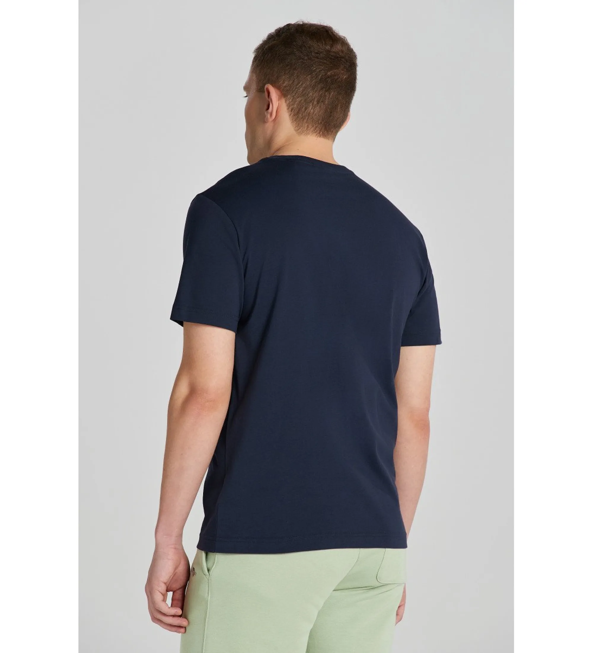 Camiseta logotipo marino