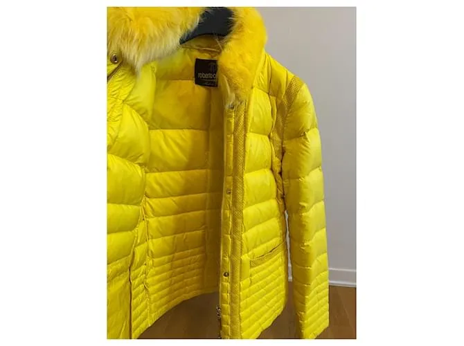 Chaqueta Roberto Cavalli, fumador Amarillo 