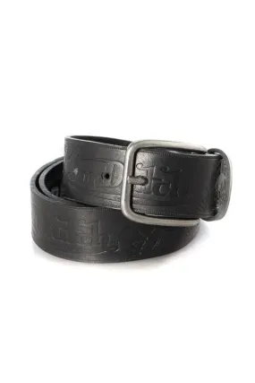 Cinturón Hombre Von Dutch Ceinture Vd Acide Noir