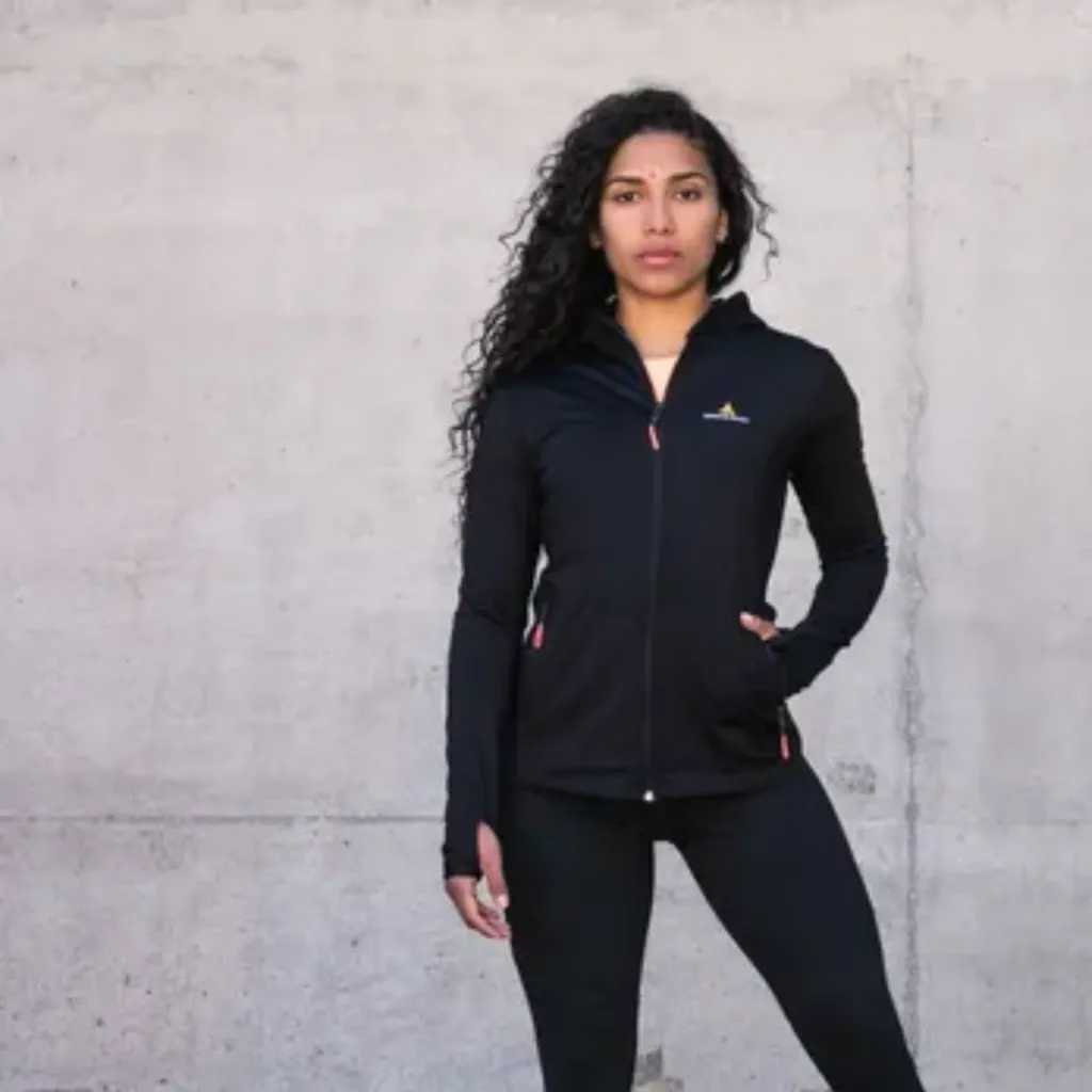 Conjunto Deportivo!campera Lycra Mujer + Short C/calza Mujer