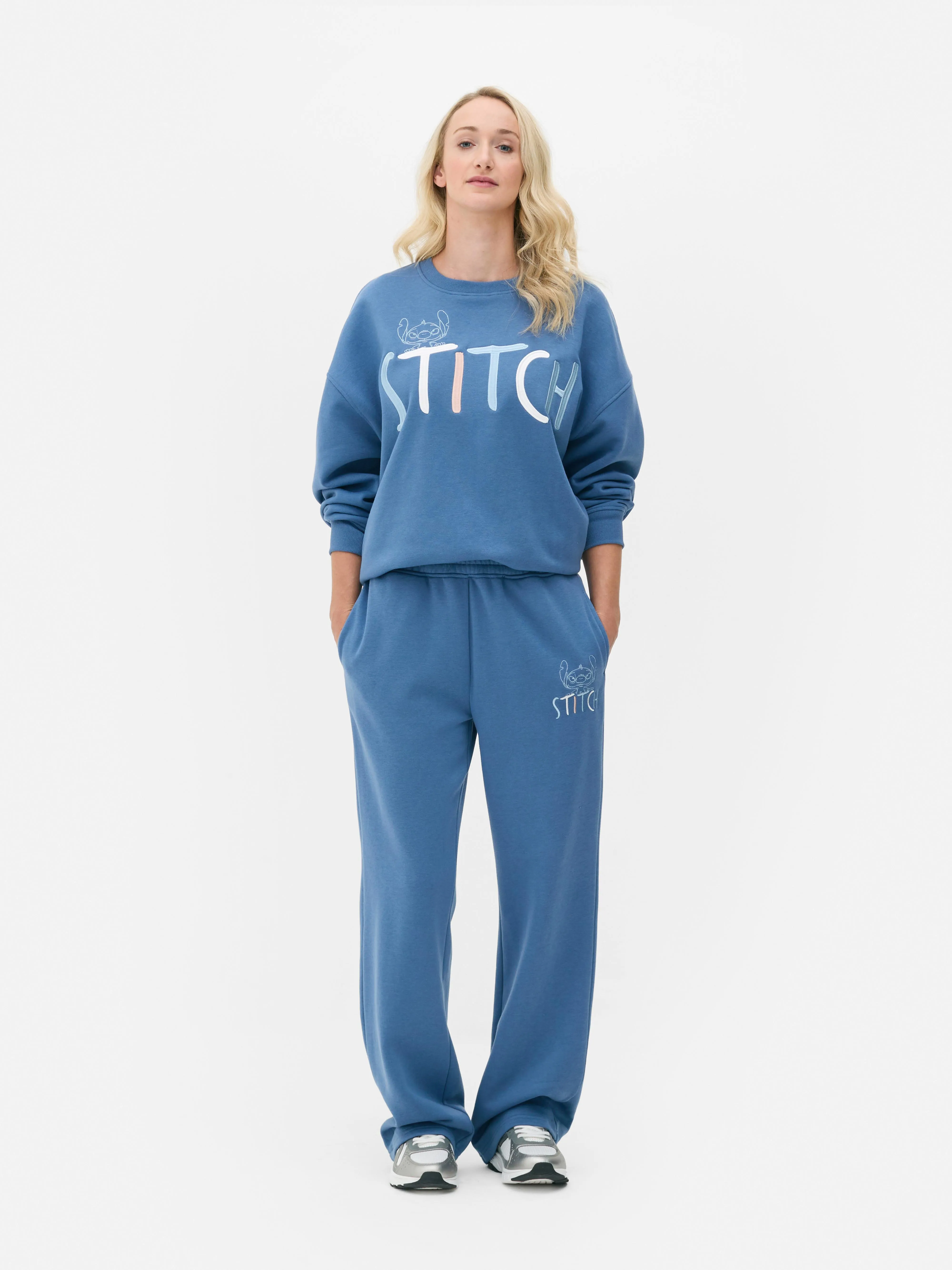 Joggers de pernera ancha combinables de Disney