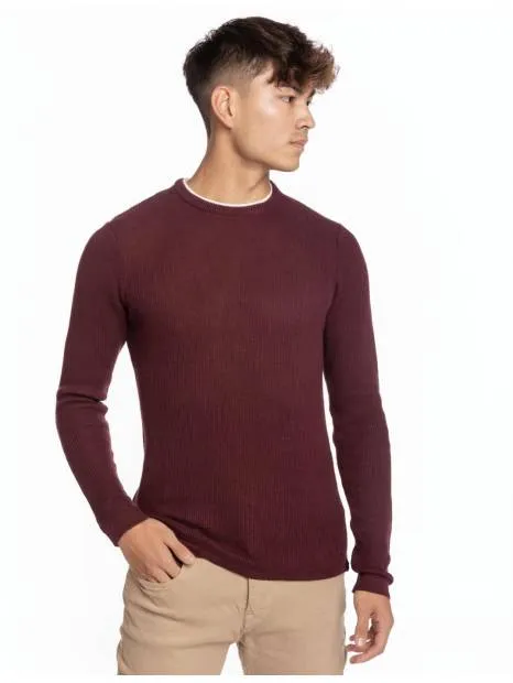 SUÉTER BÁSICO DOBLE CUELLO